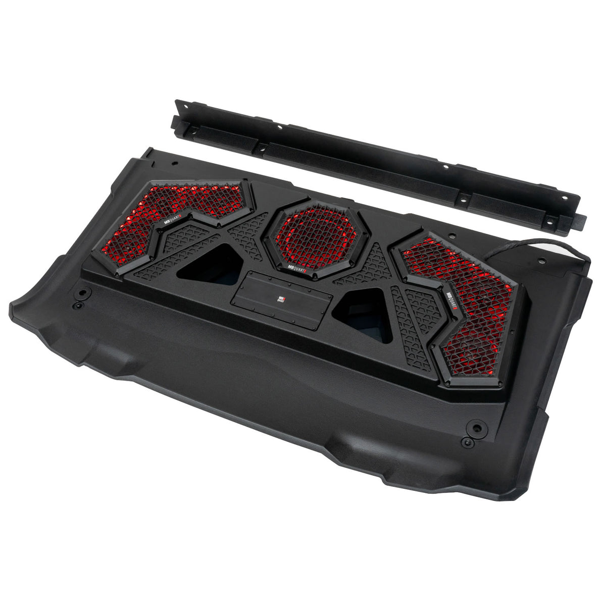 500-watt Ranger audio roof with a dash-mounted GMR7V1 source unit