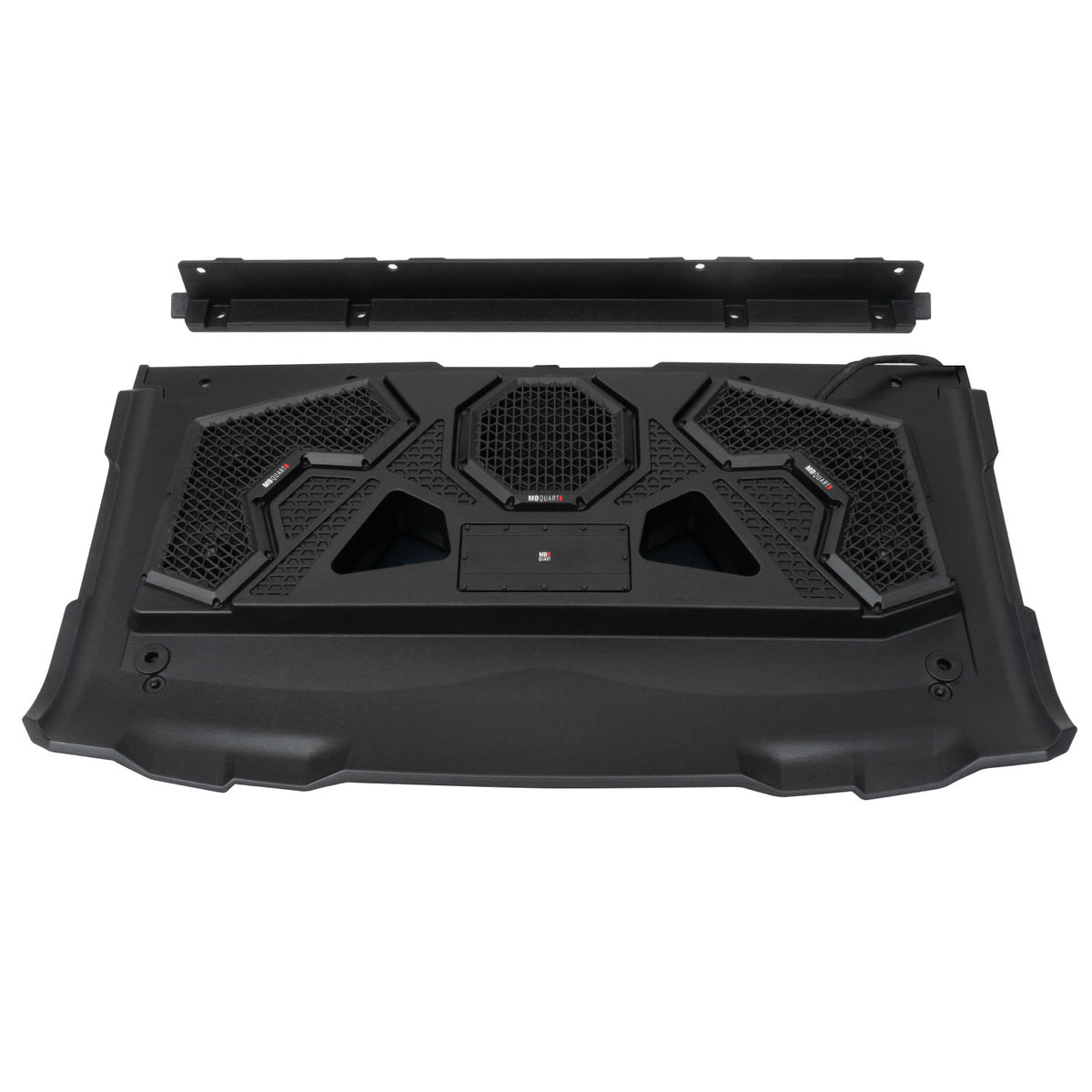 500-watt Ranger audio roof with a dash-mounted GMR7V1 source unit
