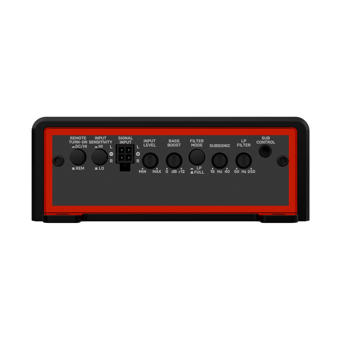 400W RMS Mono Class D Amplifier with Remote Subwoofer Level Control