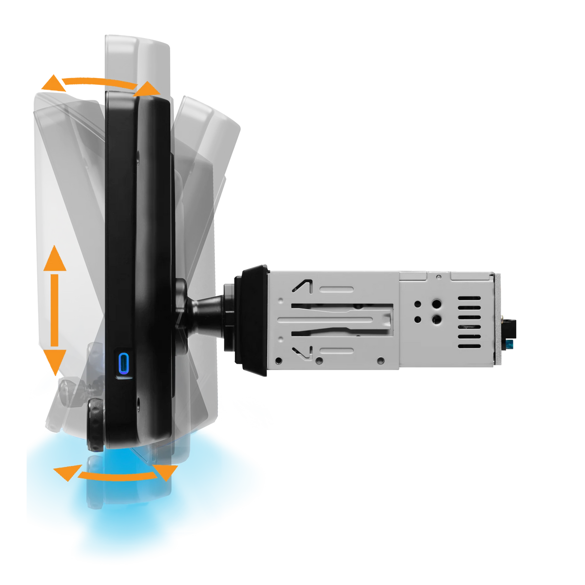 9" Floating Digital multimedia receiver (No Disk)