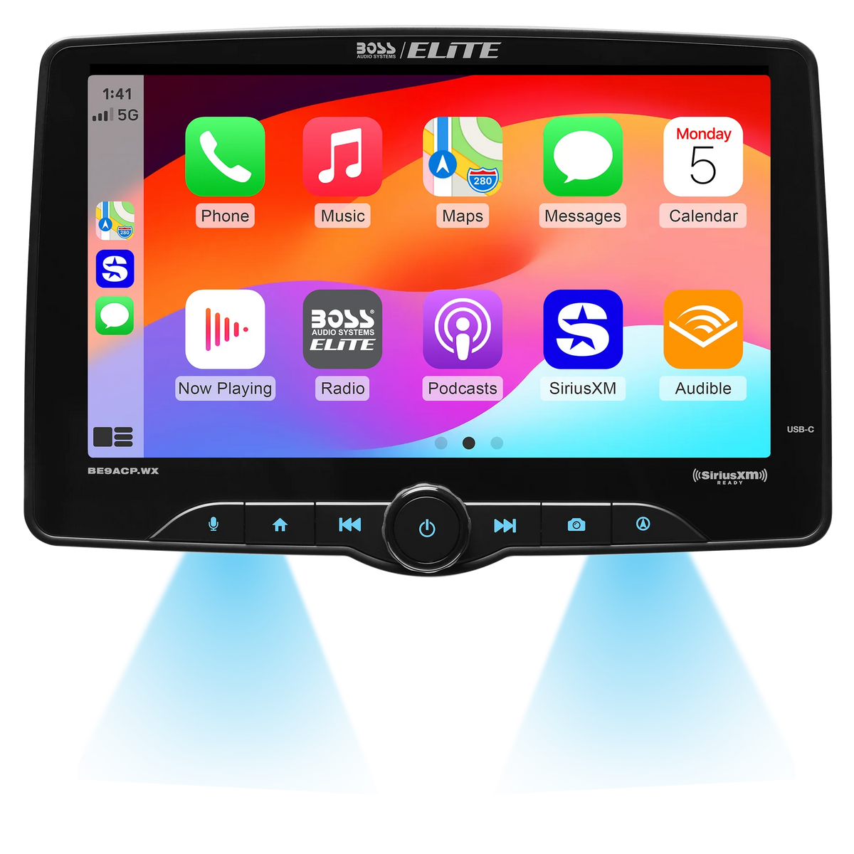 9" Floating Digital multimedia receiver (No Disk)