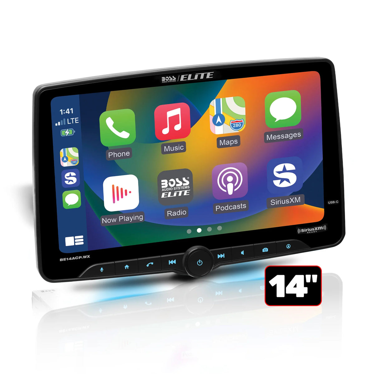 14" Floating Digital multimedia receiver (No Disk)
