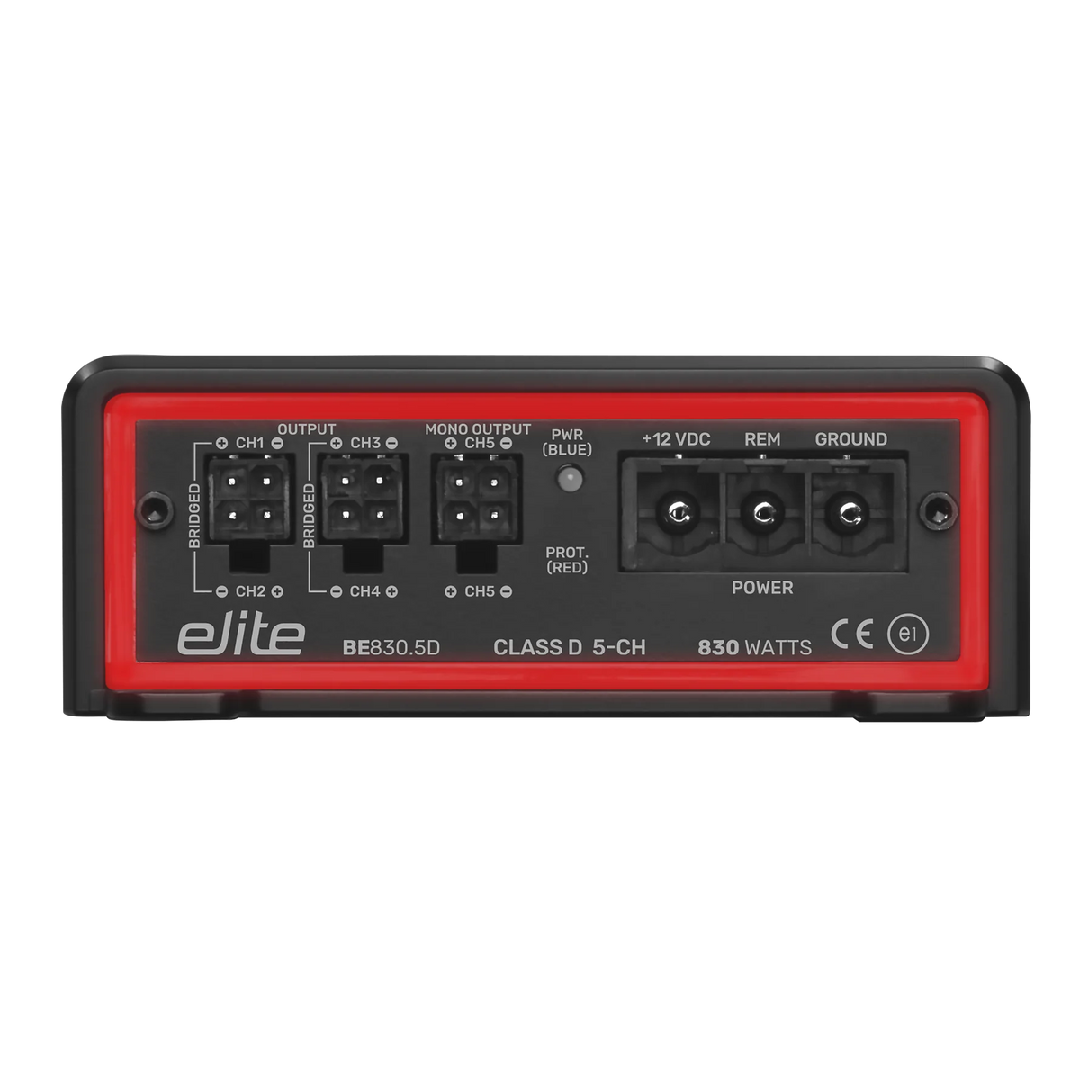 830W RMS 5 Channel Class D Full Range Amplifier