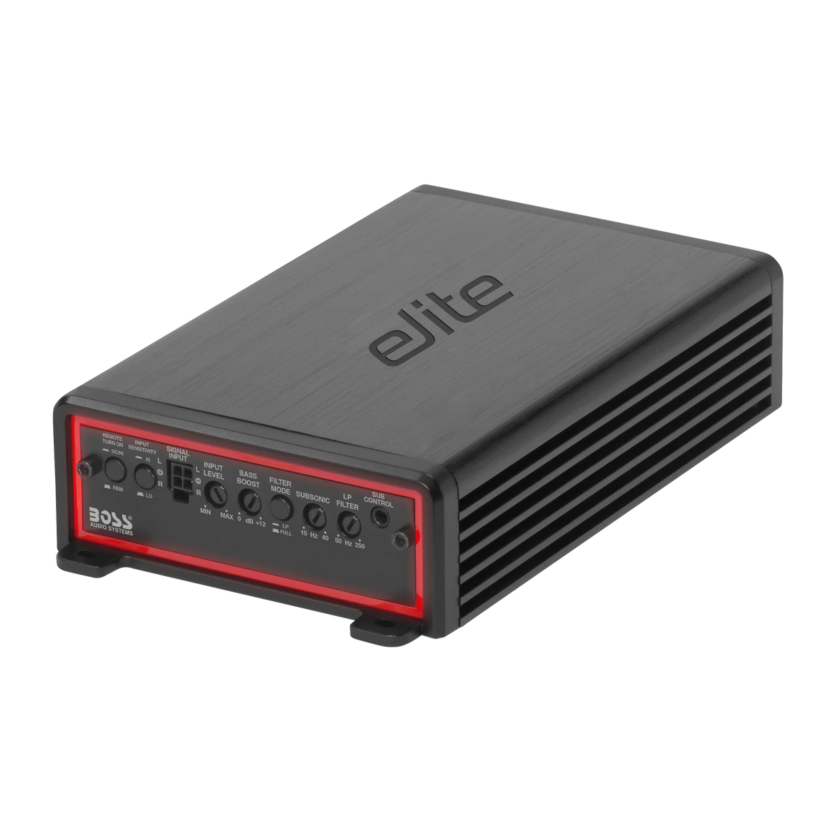 600W RMS Mono Class D Amplifier with Remote Subwoofer Level Control