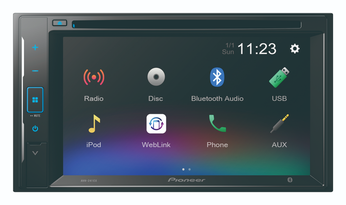 6.2&quot;- Resistive Touchscreen, DVD Receiver