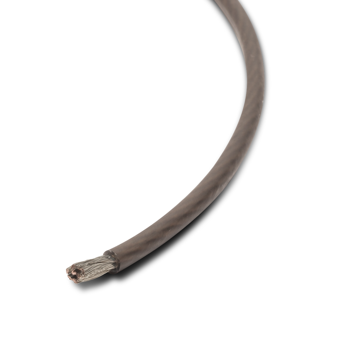 8 AWG Frosted Black Wire (per ft)